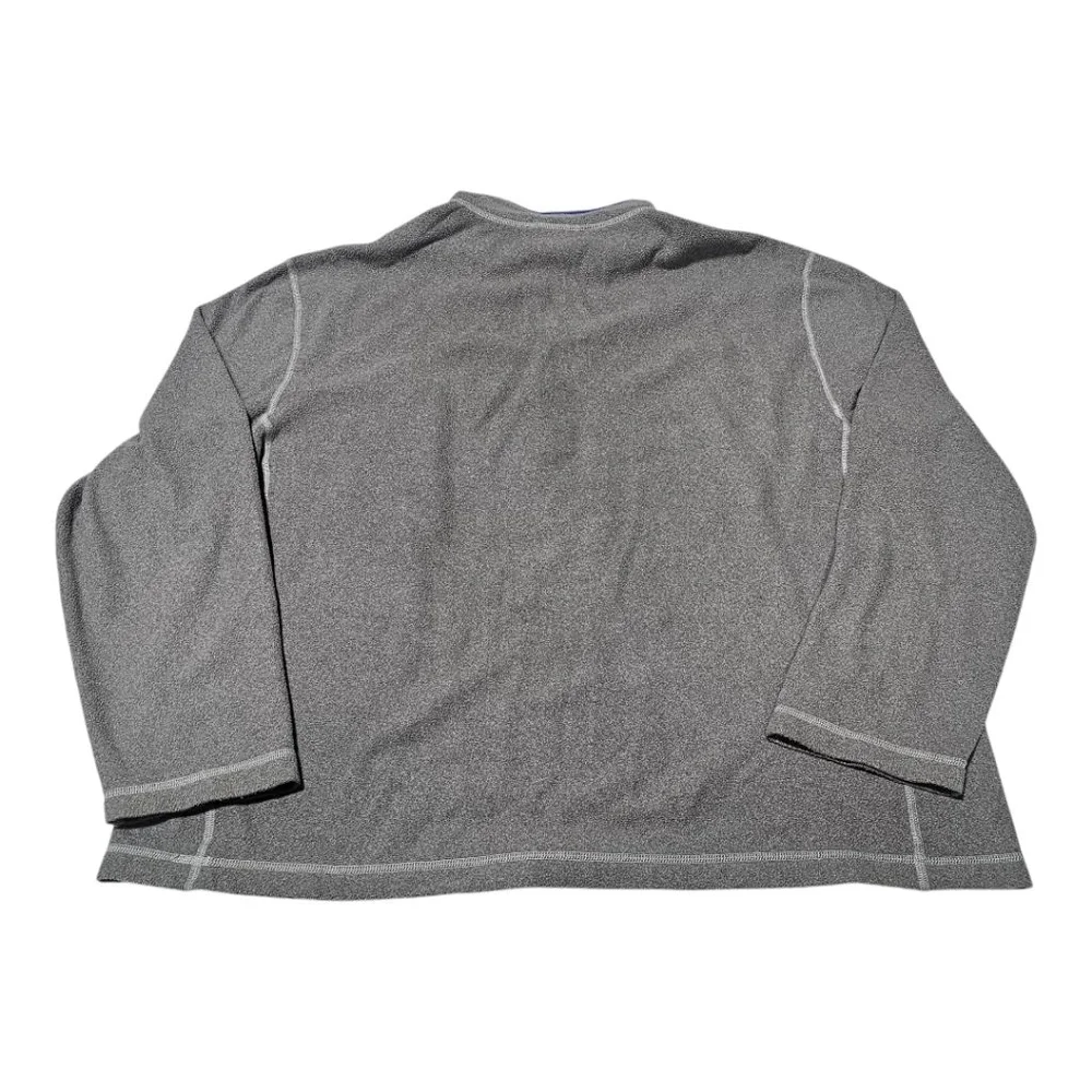 The North Face‎ Blue and Gray Quarter Zip Fleece Pullover XL